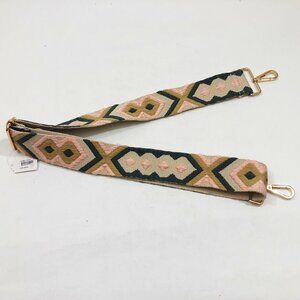 Guitar Strap Adjustable Multi-Color Bohemian Pink Gray Taupe 25 up to 44 Inches